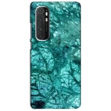 Мраморний чехол на Xiaomi Mi Note 10 Lite (VPrint) (Зелений мрамор)