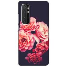 Чехлы с тематикой "ЦВЕТЫ" на Xiaomi Mi Note 10 Lite (Бутоны)