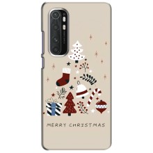 Різдвяні Чохли для Xiaomi Mi Note 10 Lite (VPrint) (Merry Christmas)