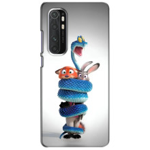 Силиконовый чехол с принтом Зоотрополіс для Xiaomi Mi Note 10 Lite – Змея Зоо