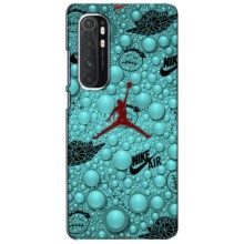 Силиконовый Чехол Nike Air Jordan на Сяоми Нот 10 Лайт (Джордан Найк)