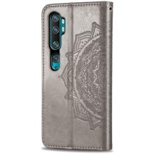 Кожаный чехол (книжка) Art Case с визитницей для Xiaomi Mi Note 10 / Note 10 Pro / Mi CC9 Pro – Фиолетовый