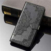 Кожаный чехол (книжка) Art Case с визитницей для Xiaomi Mi Note 10 / Note 10 Pro / Mi CC9 Pro – Фиолетовый