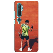 Чехлы с принтом Спортивная тематика для Xiaomi Mi Note 10 – Алькарас Теннисист