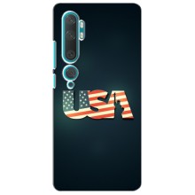 Чехол Флаг USA для Xiaomi Mi Note 10 – USA
