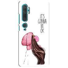 Чехол с печатью для Xiaomi Mi Note 10 - (Мода) (AlphaPrint) (Коронавирус)