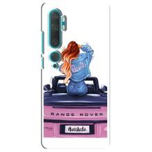 Чехол с печатью для Xiaomi Mi Note 10 - (Мода) (AlphaPrint) (На машине)