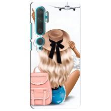 Чехол с печатью для Xiaomi Mi Note 10 - (Мода) (AlphaPrint) (Путешествие)