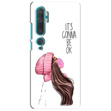 Чехол Стильные девушки на Xiaomi Mi Note 10 – Девушка в маске