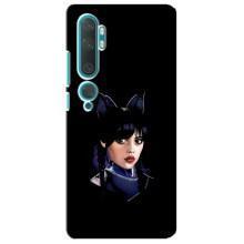 Чохли Венсдей на Xiaomi Mi Note 10 Уенсдей (AlphaPrint) (серйозна Венздей)