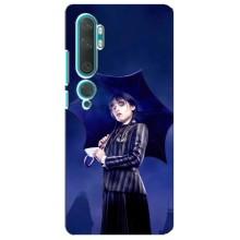 Чохли Венсдей на Xiaomi Mi Note 10 Уенсдей (AlphaPrint) (Венздей з парасолькою)