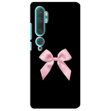 Чехол банты для Xiaomi Mi Note 10 – Бант на черном