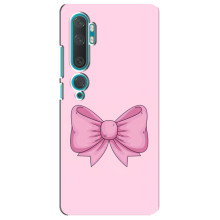 Чехол банты для Xiaomi Mi Note 10 – Розовый бантик