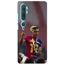Чехол с футболистом Ламин Ямаль Xiaomi Mi Note 10