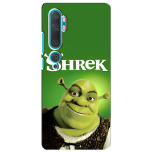 Чохол з мультфільмом Шрек на Xiaomi Mi Note 10 – Шрек