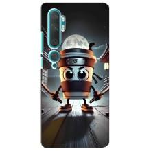 Чехол с мемом Тралалело тралала на Xiaomi Mi Note 10 (Капучино асасино)