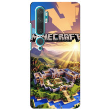 Чехол с картинками Майнкрафт для Сяоми Ми Ноут 10 – Minecraft