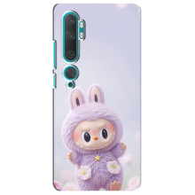 Чехол с принтом Лабубу для Xiaomi Mi Note 10 – Фиолетовый Лабубу