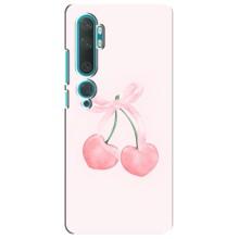 Чехол с розовым рисунком для Xiaomi Mi Note 10 – Розовые вишни