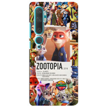 Чохол Зоотрополіс на Xiaomi Mi Note 10 – Колаж Зоо