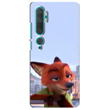 Чохол Зоотрополіс на Xiaomi Mi Note 10 – Лис Нік