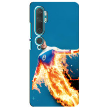 Чохол з принтом Фантастична четвірка для Xiaomi Mi Note 10 – Людина-факел
