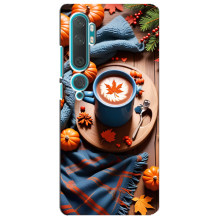 Чохол з унікальним дизайном 'Осінь з кавою' для Xiaomi Mi Note 10 – Кава і гарбузики