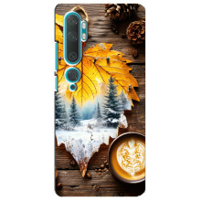 Чохол з унікальним дизайном 'Осінь з кавою' для Xiaomi Mi Note 10 – Осінньо-зимове кава