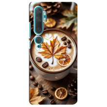 Чохол з унікальним дизайном 'Осінь з кавою' для Xiaomi Mi Note 10 – Пряна кава