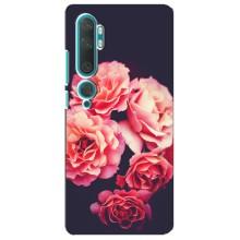 Чехлы с тематикой "ЦВЕТЫ" на Xiaomi Mi Note 10 (Бутоны)