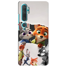 Силиконовый чехол с принтом Зоотрополіс для Xiaomi Mi Note 10