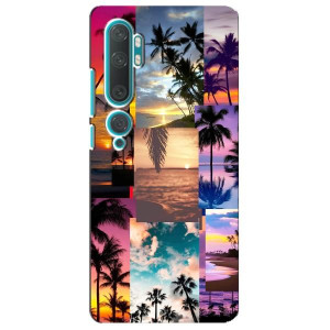 Силиконовый чехол с КАРТИНКАМИ лето для Xiaomi Mi Note 10 (AlphaPrint)