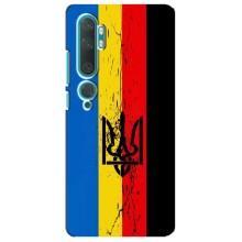 Украинские Чехлы для Xiaomi Mi Note 10 с картинкой УПА (AlphaPrint) – Флаг УПА