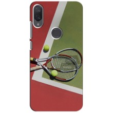 Чехлы с принтом Спортивная тематика для Xiaomi Mi Play – Ракетки теннис