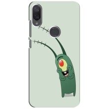 Чехол с картинкой "Одноглазый Планктон" на Xiaomi Mi Play (Милый Планктон)