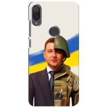 Чехол для Xiaomi Mi Play (AlphaPrint - с принтом Зеленского) – Зеленский солдат