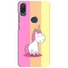 Чехол Unicorn на Xiaomi Mi Play (Радужный Единорог)