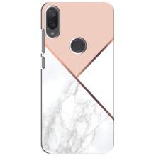 Мраморный чехол на Xiaomi Mi Play (VPrint) – Тройной мрамор