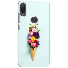 Чехлы с тематикой "ЦВЕТЫ" на Xiaomi Mi Play (Цветок-мороженное)