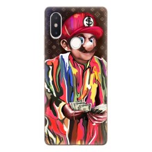 Брендновые Чехлы для Xiaomi Mi8 Special Edition - (PREMIUMPrint) – Mario LV