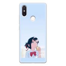 Чехол с персонажами АНИМЕ на Xiaomi Mi8 Special Edition – Мицуха