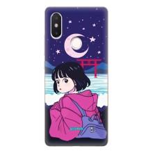 Чехол с персонажами АНИМЕ на Xiaomi Mi8 Special Edition – Синобу Миякэ