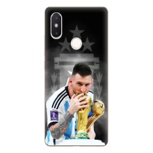 Чехлы для Xiaomi Mi8 Special Edition (Leo чемпион) (AlphaPrint) (Месси Чемпион)