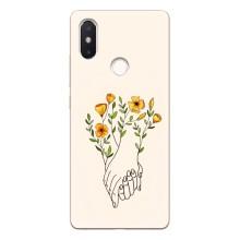 Чехлы для любимой на Сяоми Ми8 СЕ (VPrint) (Руки любви)