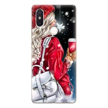 Чохли на Новий Рік Xiaomi Mi8 Special Edition – Зима прийшла