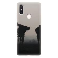 Чехлы на военную тематику для Xiaomi Mi8 Special Edition – Бой солдат