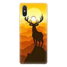 Чехлы с изображением разных животных для Xiaomi Mi8 Special Edition (Силуэт Оленя)