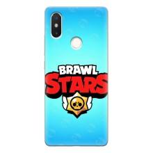 Чехлы Brawl Stars для Xiaomi Mi8 Special Edition (AlphaPrint) – Лого Бравл Старс
