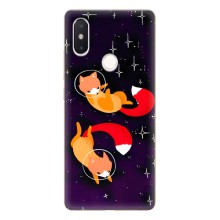 Чохли з картинкою Лисичка для Xiaomi Mi8 Special Edition (VPrint) – Лисички космонавти