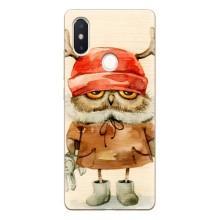 Чехлы с принтом СОВЫ для Xiaomi Mi8 Special Edition – Сова в шапке